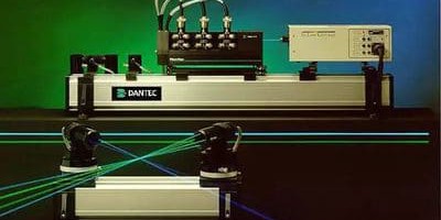 Doppler velocity measurement system based on laser sensing