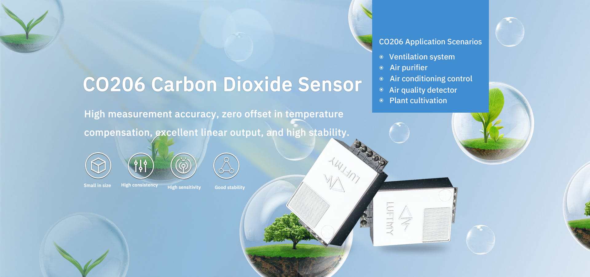 CO206 Carbon Dioxide Sensor