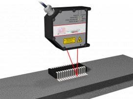 New laser sensors for displacement, distance and position