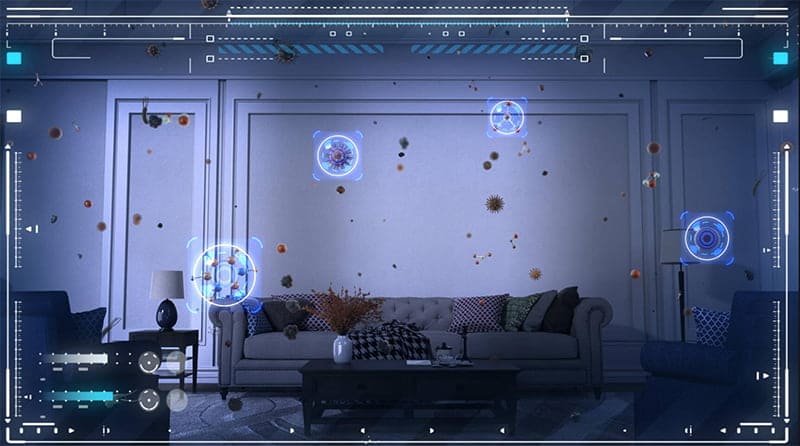 Harm of indoor dust particle concentration to human body