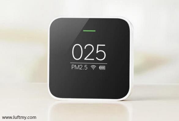 Selection and application of laser dust sensors in PM2.5 detectors