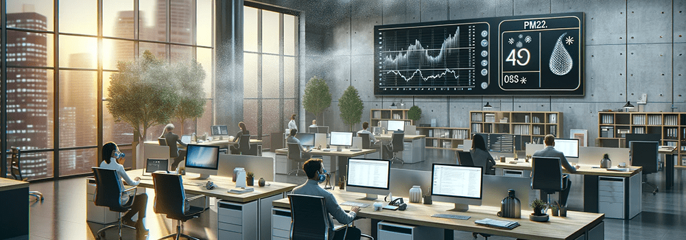 Workplace Air Guardians: The Importance of PM2.5 Monitoring in Office Environments