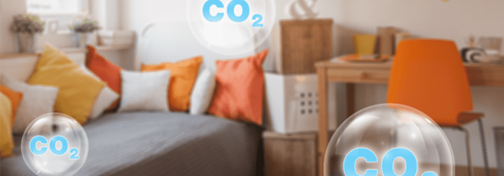 How to detect indoor air CO2 content