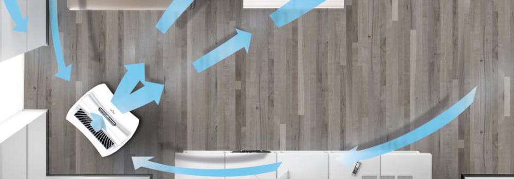 What does PM2.5 in an air purifier refer to? How does the air purifier detect it?